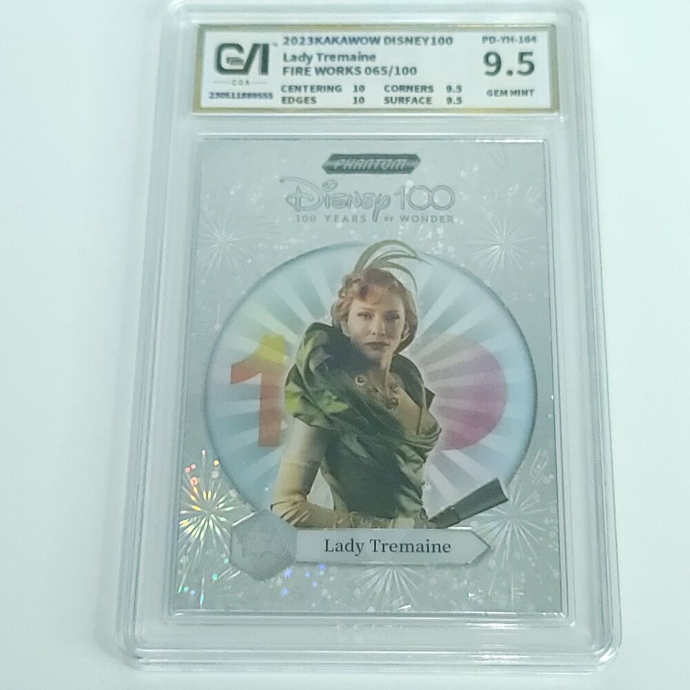 Lady Tremaine 2023 Kakawow Phantom Disney 100 Years Fireworks 065/100 CGA 9.5